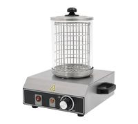Chauffe-saucisses en acier inoxydable 350 W Régulation de la température 30-85 ℃/86-185 ℉, pour chauffer ou isoler les hot-dogs