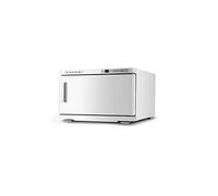 Chauffe-serviettes avec étagère en acier inoxydable - Idéal pour les salons, les spas, les hôtels et la maison - Design simple porte