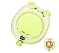 Chauffe-serviettes, chauffe-thé,Chauffe-verres de dessin animé électrique d'hiver pour bureau | Chauffe-eau électrique intelligent portable, coussin chauffant mignon pour tasses pour ca