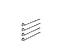 Chauffe-serviettes Dornbracht, 4 voies, 83314979-19, montage mural, chrome foncé