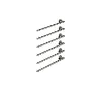 Chauffe-serviettes Dornbracht 83306979-99 Fixation murale, platine foncé brossé