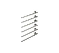 Chauffe-serviettes Dornbracht 83306980-99 Fixation murale, platine foncé brossé