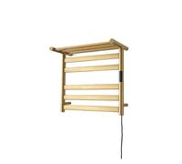 Chauffe-serviettes intelligent - Séchoir chauffant de bain avec affichage de la température, réglages de chaleur réglables, économe en énergie, parfait pour une expérience de spa à domicile.