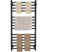 Chauffe-serviettes mural - Capacité de 15 serviettes en acier inoxydable avec minuterie, parfait pour un luxe comme un spa et un séchage rapide à la maison.