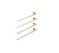 Chauffe-serviettes mural Dornbracht 83304980-46, couleur champagne brossé (or 22 carats)