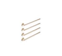 Chauffe-serviettes mural Dornbracht 83314979-46, couleur champagne brossé (or 22 carats)