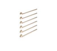 Chauffe-serviettes mural Dornbracht 83316979-46, couleur champagne brossé (or 22 carats)