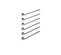 Chauffe-serviettes mural Dornbracht 83316980-99, finition platine foncé brossé