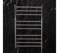 Chauffe-Serviettes Mural Pour Salle De Bain, Porte-Serviettes Électrique, Porte-Serviettes Chauffant En Acier Inoxydable S304, Sécurité, Économie D'Énergie, Montage Mural Pour Salle De Bain Et Spa, A
