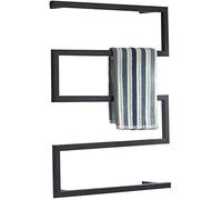 Chauffe-Serviettes, Porte-Serviettes Chauffant, Porte-Serviettes Électrique Mural, Porte-Serviettes Chauffant En Acier Inoxydable, Finition Chromée Polie Pour Salle De Bain, Prise, Sèche-Serviettes D