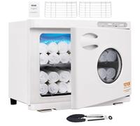 Chauffe-Serviettes Stérilisateur 23 L Sèche-Serviettes Avec Lumière Uv Et 2 Paniers En Acier Inoxydable Chauffage Rapide Convient Pour Max 54 Serviettes Spa Salon De Beauté Salle De Bain Hôtel