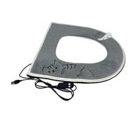 Chauffe-siège de toilette | Coussin de couverture de siège de toilette chau | coussin de siège chauffant avec 5 modes de chauffage et 5 minuteries pour salles de bains d'hiver, dortoirs, hôtels