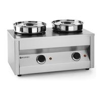 Chauffe-soupe et sauce électrique Thermosystem 2 x 4L - Hendi 201206