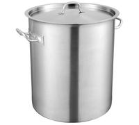 Chauffe Soupe - Vevor -Grand Pot Et Poignée 39,7l 35x41cm Avec Couvercle En Inox
