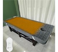 Chauffé Surmatelas Pour Table De Massage,Chauffé Lash Bed Topper,Rembourrage De Lit Spa Avec Trou Respiration Bandes Élastiques,Couvre Matelas En Mousse À Mémoire Forme Pour Lit De Salon Beauté