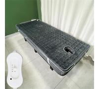 Chauffé Surmatelas Pour Table De Massage,Lash Bed Topper,Rembourrage De Lit Spa Avec Trou Respiration Bandes Élastiques,Couvre Matelas En Mousse À Mémoire Forme Pour Lit De Salon Beauté,180*80cm