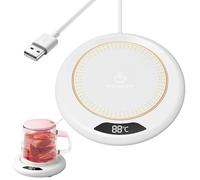 Chauffe-Tasse,3 Niveaux de Température - Chauffe-Café 20 W - Dispositif Électrique de Maintien au Chaud pour Tasses - Thé, Lait, Cuisine, Bureau, Maison, Cadeau | Bureau Cuisine Salle à Manger Bar