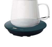 Chauffe-tasse 3 réglages de température étanche USB | Chauffe-cire avec affichage LED pour bureau, maison, cuisine, café, travail, homme et femme, vert