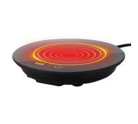 Chauffe-tasse 3 réglages de température étanche USB | Chauffe-cire avec affichage LED pour bureau, maison, cuisine, café, travail, homme et femme, noir