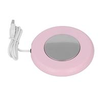 Chauffe-tasse à café 10W DC5V, USB, température constante 55 °C, économie d'énergie, chauffe-thé pour le bureau (Rose)