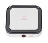 Chauffe-Tasse à café, 3 Réglages de Température, sans Fil, Rechargeable par USB, avec Lumières, Plaque Chauffante électrique Portable Universelle pour Boissons, thé au Lait