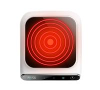 Chauffe-tasse à café, assiette de bureau chauffante, 13,2 x 11,8 x 2,9 cm, chauffe-tasse avec 3 réglages de température, tapis de boisson électrique, accessoire de cuisine avec arrêt automatique