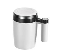 Chauffe-tasse à café automatique, tasse rechargeable, tasses à mesurer auto-mélangeuses, mélangeur automatique pratique, 3 tasses à café 8,4 x 7,9 x 15,83 cm pour tout amateur de café, 1 agitateur