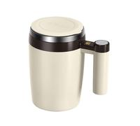 Chauffe-tasse à café automatique, tasse rechargeable, tasses à mesurer auto-mélangeuses, mélangeur automatique pratique, 3 tasses à café 8,4 x 7,9 x 15,83 cm pour tout amateur de café, 1 agitateur