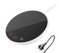 Chauffe-Tasse a Café,Chauffe-Boisson Électrique a Affichage Numérique avec Arrêt Automatique de 8 Heures,Réglage de 2 Températures et Minuterie de 12 Heures pour Réchauffer Café,Boissons,thé Au Lait