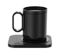 Chauffe-tasse à café, chauffe-tasse électrique pour bureau avec minuterie, 3 contrôles de température, gadgets de bureau, accessoires de bureau