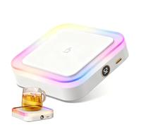 Chauffe-tasse à café - Chauffe-thé intelligent portable, d'éclairage ambiant, tasse électrique | Pour thé, boisson, lait, maison, bureau, dortoir, hiver, temps froid, anniversaire, Nouvel An