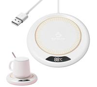 Chauffe-tasse à café intelligent - Chauffage électrique de boisson, tapis de tasse de bureau moderne | Station thermique numérique, chauffe-assiettes de bureau, appareil de base compact intelligent