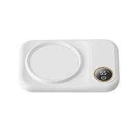 Chauffe-Tasse a Café,Tapis Chauffant Électrique USB 10 W avec Arrêt Automatique de 8 Heures et 3 Réglages de Température pour Bureau,Maison,Bureau,Chauffage du Café,Thé,l'eau,Lait,Boissons