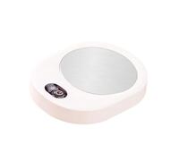 Chauffe-tasse à contrôle de température pour café à température constante, fonctionne avec des tasses en céramique, verre et métal, accessoire de bureau efficace