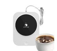 Chauffe-tasse alimenté par USB - Arrêt automatique - Chauffage rapide | Chauffe-café à 3 températures pour bureau, maison, chambre à coucher, bureau, bureau, bureau, bureau, bureau, bureau, cuisine