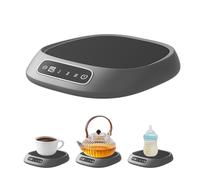 Chauffe-Tasse - Chauffe-café de Bureau, 3 réglages de température Chauffe-café | chauffante Smart Cup sous-Verre pour Boissons, Chauffe-Tasse en Cire de Bougie avec arrêt Automatique pour V