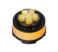 Chauffe Tasse, Chauffe cire, Chauffeur de tasse avec 7 couleurs LED changer de lumière, Arrêt Automatique, Chauffe-Bougie Intelligent avec 3 réglages de température, Chauffe-Boisson électrique