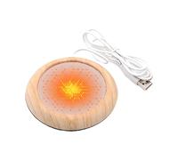 Chauffe-Tasse - Chauffe-Tasse | Assiette chauffante électrique silencieuse et Longue durée pour café, Dessous de Verre pour Boisson au Lait, Maison, Appartement, Femme, Anniversaire, Noël,