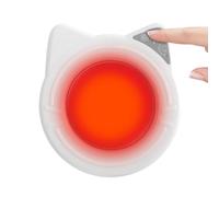 Chauffe-Tasse électrique - Acier Inoxydable ABS 11,5x15 cm Chauffage de Bureau Intelligent | Chauffe-thé à arrêt Automatique contrôle précis de la température, Deux réglages | Boisson Chaude Thé