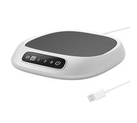 Chauffe-Tasse Électrique Intelligent,avec Minuterie et Arrêt Automatique,Chauffage Rapide,3 Réglages de Température,Idéal pour Bureau,Voyages et Bureau