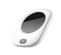 Chauffe-Tasse Intelligent, 15W Plaque Chauffe-Boissons avec 3 Réglages de Température Constante, 10x10cm Dessous de Verre Chauffant avec Affichage Intelligent pour Café Thé Boisson Lait