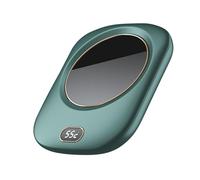 Chauffe-Tasse Intelligent, 15W Plaque Chauffe-Boissons avec 3 Réglages de Température Constante, 10x10cm Dessous de Verre Chauffant avec Affichage Intelligent pour Café Thé Boisson Lait