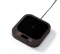 Chauffe-tasse intelligent avec 4 niveaux de température (45-80 °C) et minuterie jusqu'à 8 h, plaque chauffante électrique pour café, thé, cire, tapis antidérapant pour bureau, cuisine, salon