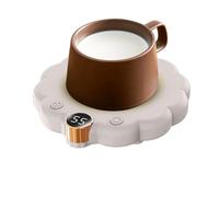 Chauffe-tasse intelligente - Support d'affichage numérique, engrenage chauffe-tasses de 12 cm, matériel universel en céramique en acier inoxydable, corps synthétique ABS de 250 g | Coffee Mugs Warmerd