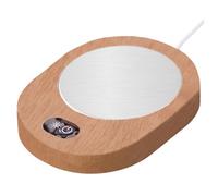 Chauffe-tasse pour bureau chauffe-tasse alimenté par USB avec température constante automatique de 55 ℃ compatible avec les tasses à café tasses à thé bouteilles de lait café compacte et silencie