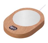 Chauffe-Tasse pour Bureau, Chauffe-Tasse alimenté par USB avec température constante Automatique de 55 ℃, Compatible avec Les Tasses à café, Tasses à thé, Bouteilles de Lait, café compacte et