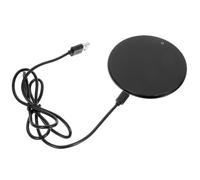 Chauffe-Tasse USB 15 W Noir en Silicone Aluminium, 3 Modes Tactiles | Lait et Théière, Alimentation 5 V, Usage Bureau ou Études, Format Compact, Contrôle Simple