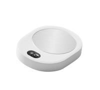 Chauffe-tasse USB à température automatique, chauffage portable avec contrôle intelligent de la chaleur pour tasses en céramique, verre, métal, boissons pour économiser de l'espace et conserver la