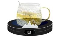 Chauffe-Tasses | 3 Niveaux de Température pour Thé au Bureau | Chauffe-Mug avec Arrêt Automatique et Branchement | pour Cuisine Chambre Bureau et Voyage Pause Déjeuner