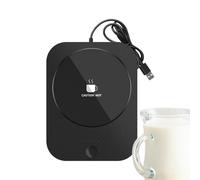 Chauffe-tasses, chauffe-tasses pour bureau, chauffe-café de bureau à 3 températures, chauffe-bougies avec arrêt automatique de 8 heures et chauffage thermostat